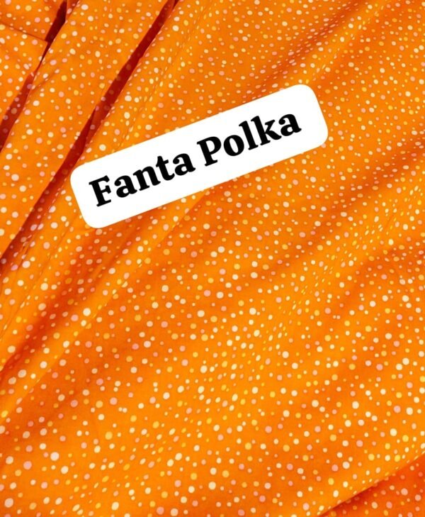 Fanta Polka Winter Cotton Fabric