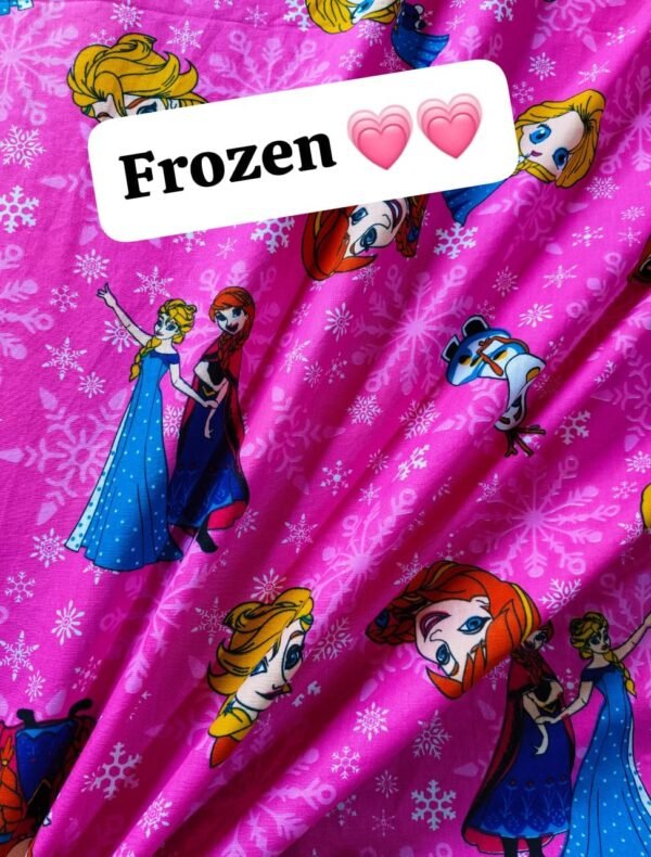 Frozen Winter Cotton Fabric