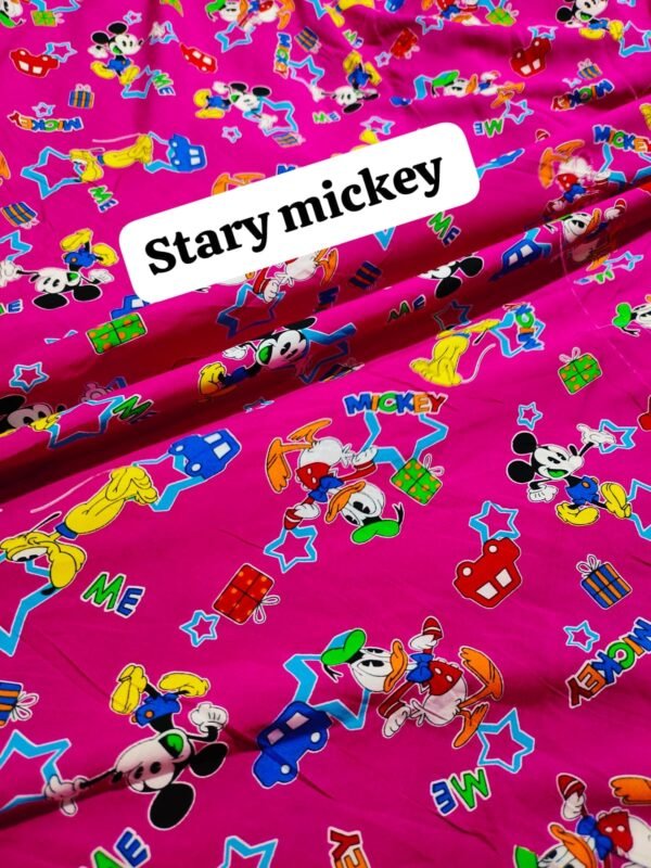 Stary mickey Funky stone linen