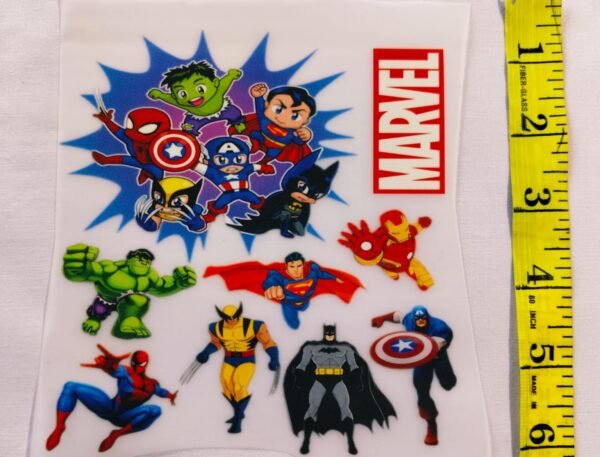 Marvel Heat transfer patches