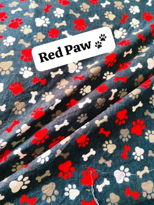 Red Paw Felaline Fabric