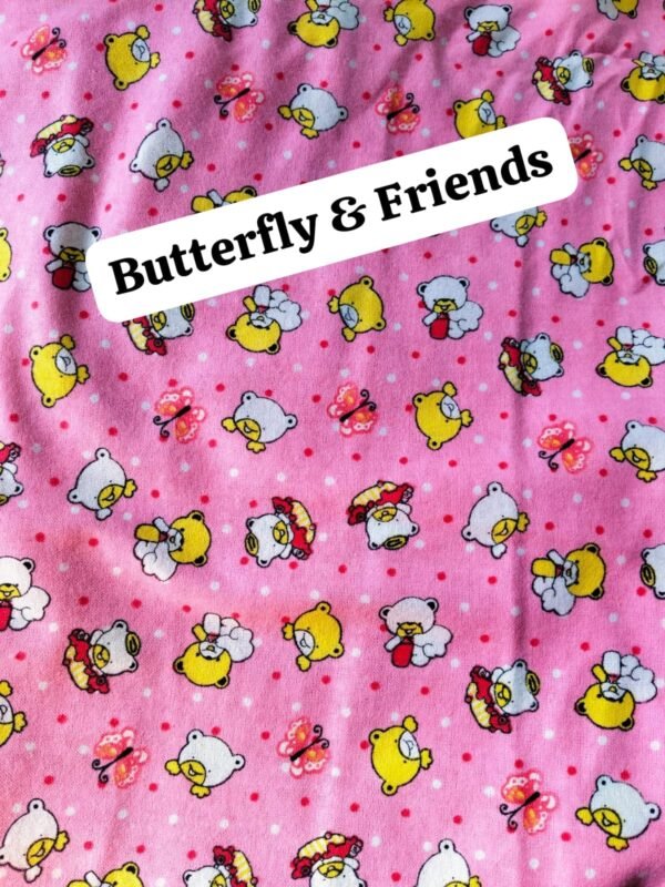 Butterfly & Friends Felaline Fabric