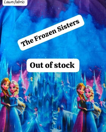 The Frozen Sisters Lawn Fabrics 40"
