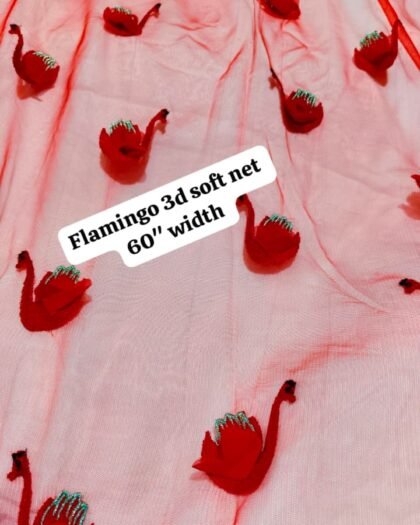 Flamingo 3d soft net 60"width Festive net 63"