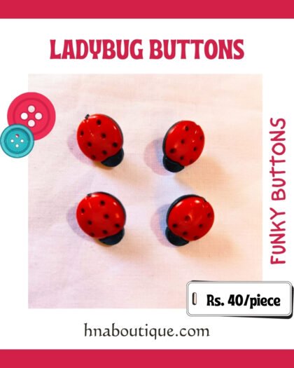 Lady Bug – Funky Button