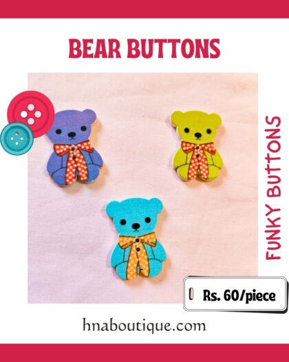 Bear 1 – Funky Button