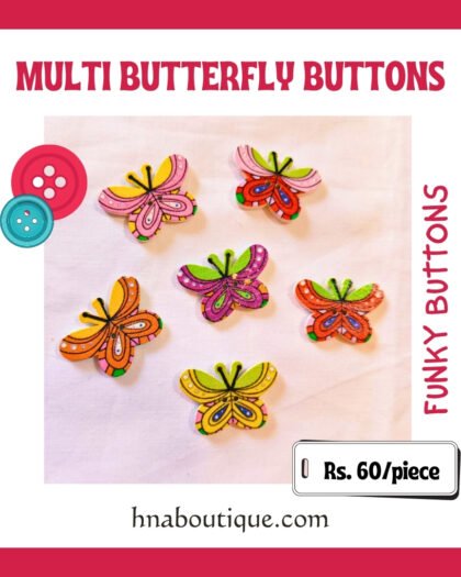 Multi Butterfly – Funky Button