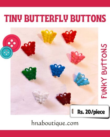 Tiny Butterfly – Funky Button