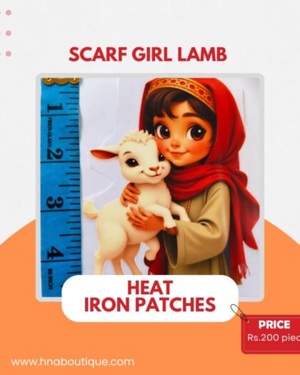 Scarf Girl Lamb – Funky Patch