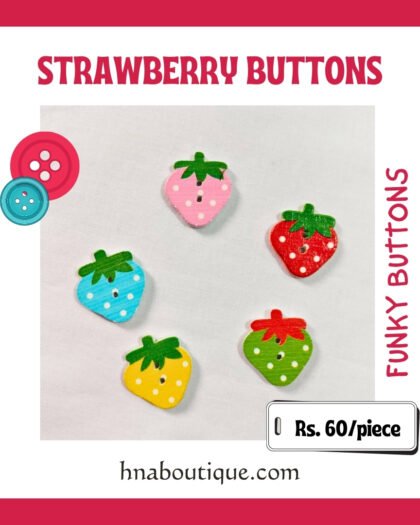 Strawberry – Funky Button
