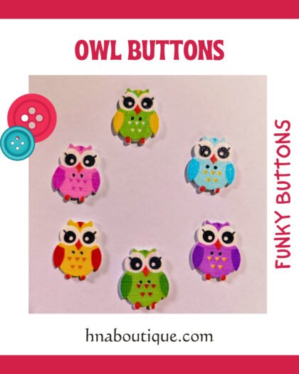 Owl Buttons