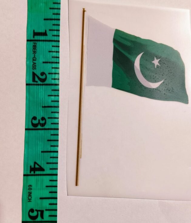 jashn e Azadi Flag patch – patriotic iron-on design for 14th August in Pakistan
