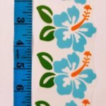 Buy SkyBlue Flowers Iron-On Patch – Trendy 39” DIY Fashion | HnA Boutique Pakistan