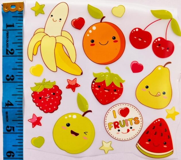 Fruit Gala Iron-On Patch
