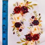 Floral corner patch design – Flowers Corner 2 iron-on patch by HnA Boutique Pakistan