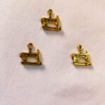 Metal Sewing Machine Buttons with detailed design – HnA Boutique Pakistan