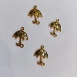 Metal Umbrella Buttons – quirky monsoon-themed metal button from HnA Boutique Pakistan