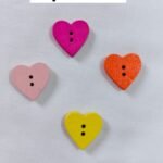 Multi Mini Hearts Buttons