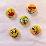 Colorful emoji buttons for kidswear and DIY crafts – HnA Boutique Pakistan