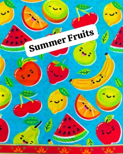 Summer Fruits Funky Lawn – 40" Width