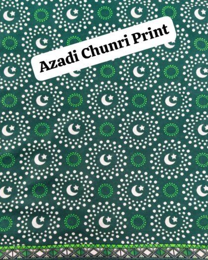Azadi Chunri Print – Funky Digital Lawn Fabric – 40" Width