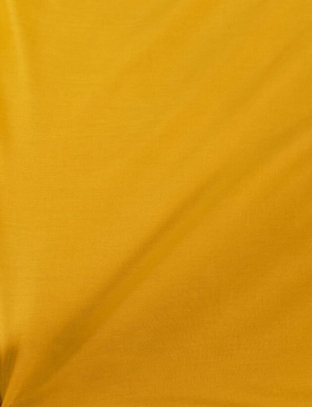 Mustard plain lawn fabric – 63-inch wide breathable fabric for vibrant Pakistani summer wear