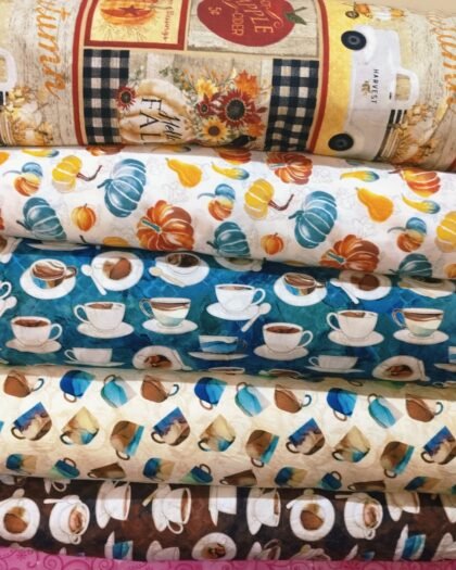 Imported cotton fabric 45" width