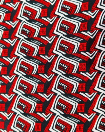 Red Black Squares — 63"