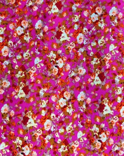 Pinkish Red Flowers — 63"
