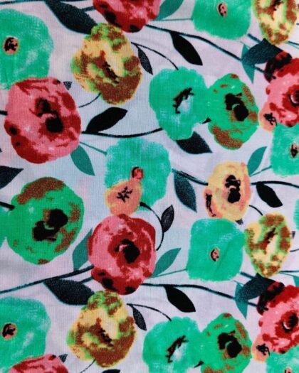 Flowers Parrot & Peach