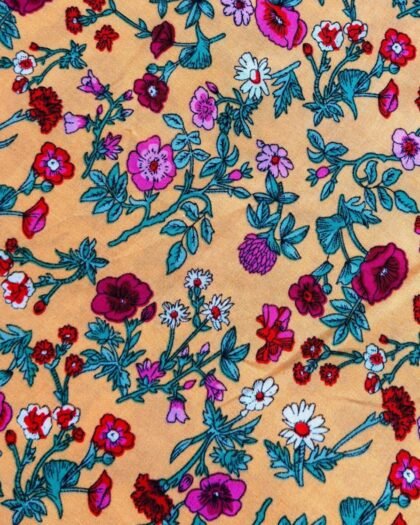Skin Maroon Floral