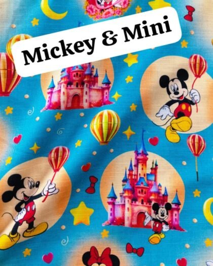 Mickey & Mini Khaddar — 40"