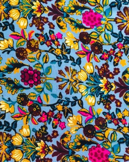 Ornate Ethnic Pattern Linen
