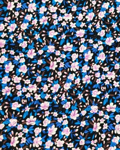 Lilac Flowers Linen — 63"