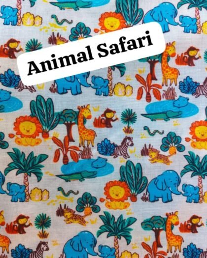 Animal Safari Khaddar — 40"