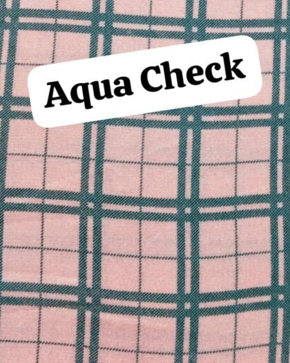 Aqua check Felalian — 63"