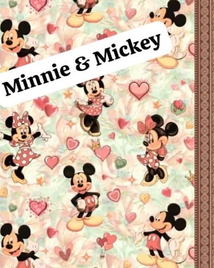 Minnie & Mickey Lawn Fabric — 40"