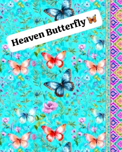 Heaven Butterfly 🦋 Lawn Fabric — 40"