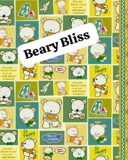 Beary Bliss Lawn Fabric — 40"