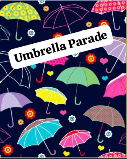Umbrella Parade Lawn Fabric — 40"