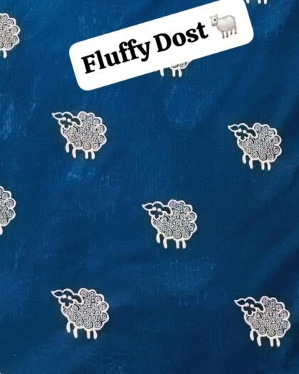 Fluffy Dost 🐑 Lawn Fabric — 39"
