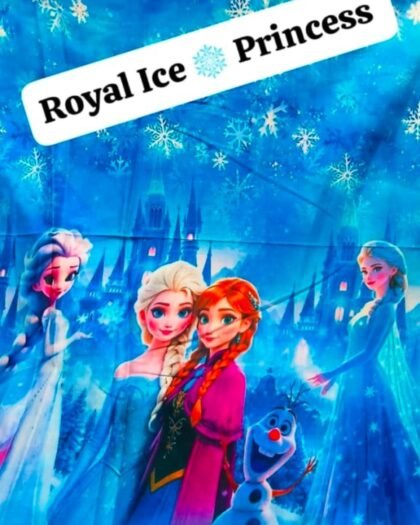 Royal Ice Princess Lawn Fabric — 39"