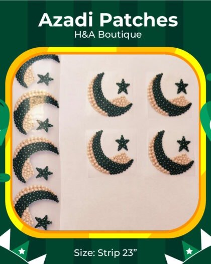 Chand Sitara Set Azadi Patch - Strip 23"