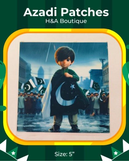 Hero Boy  Azadi Patch - 5"