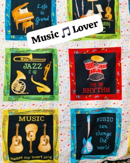 Music Lover Funky Cotton - 45"