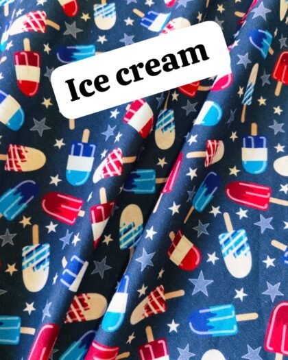 Ice Cream Funky Cotton - 45"