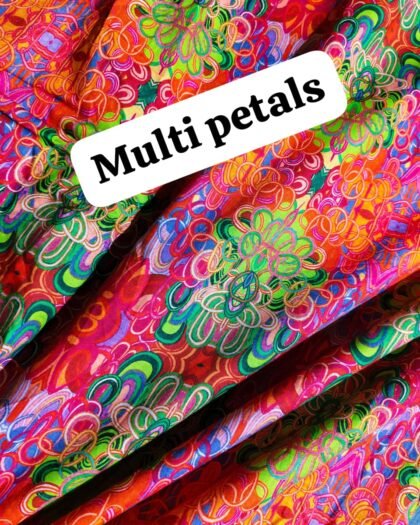 Multi Petals Funky Cotton - 45"