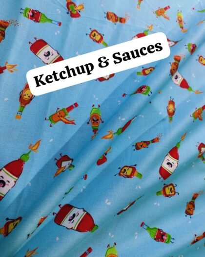 Ketchup & Sauces Funky Cotton - 45"