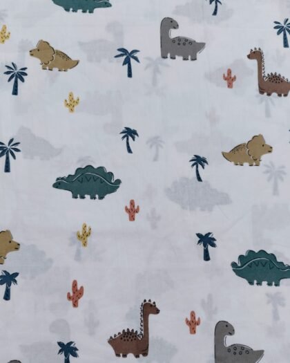 Dinosour Funky Cotton - 45"