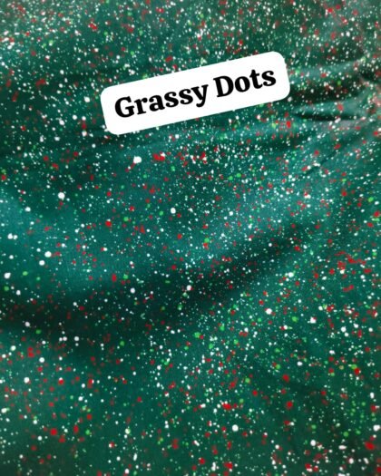 Grassy Dots Funky Cotton - 45"